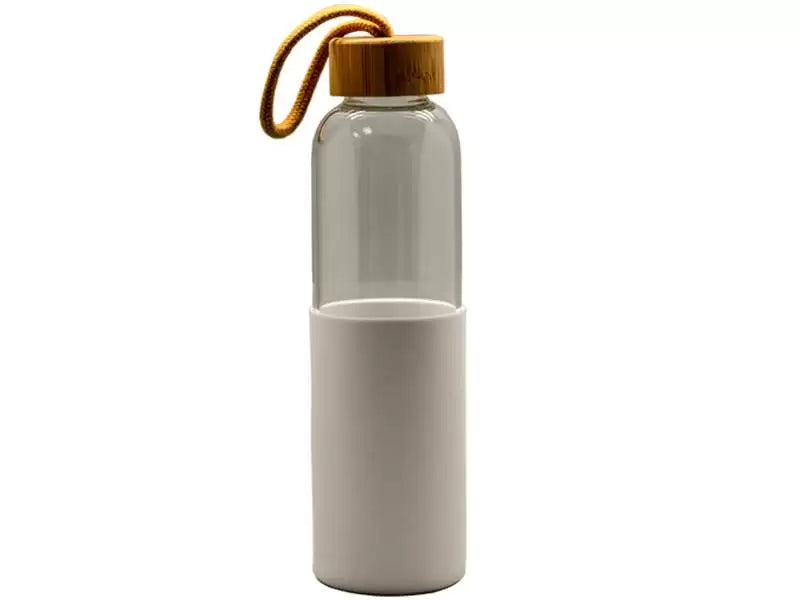 Glass Water Bottle with Sleeve