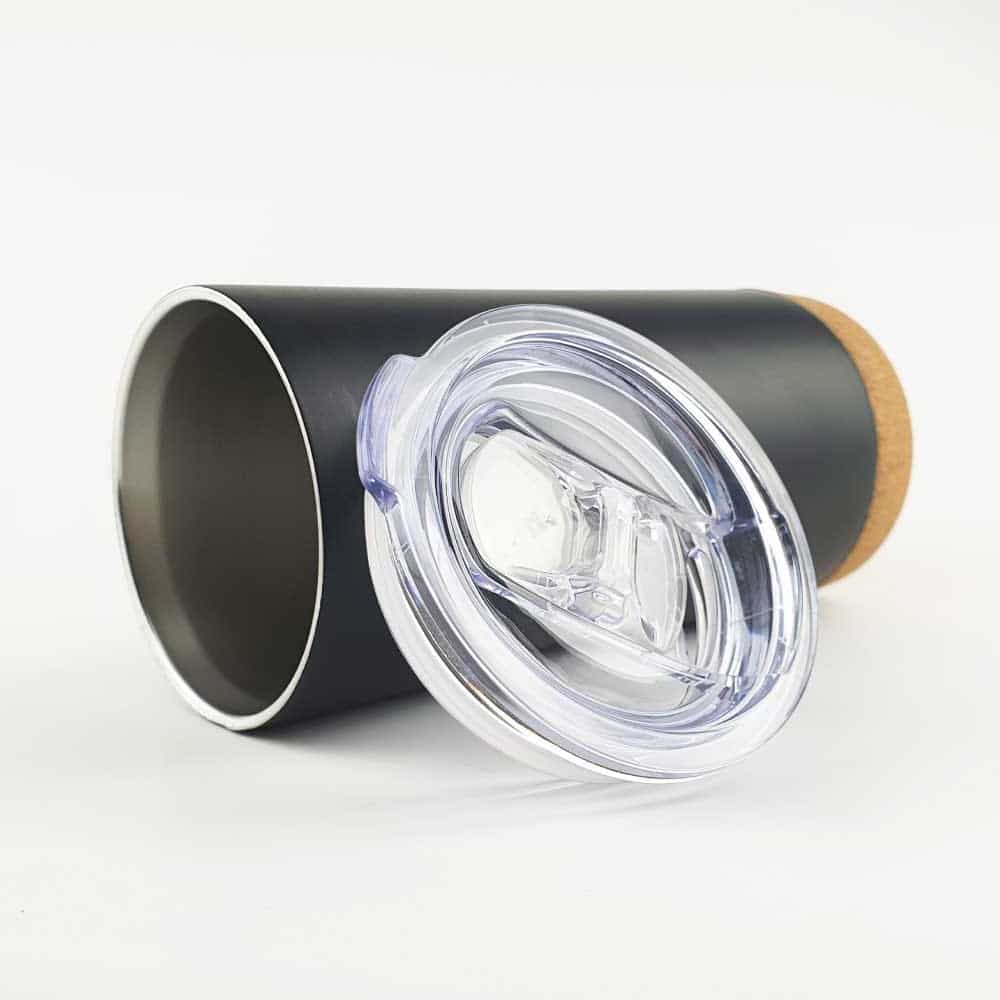 Coffee Tumbler with Cork Base.