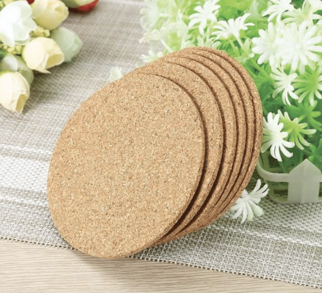 Custom Cork Tea Coasters