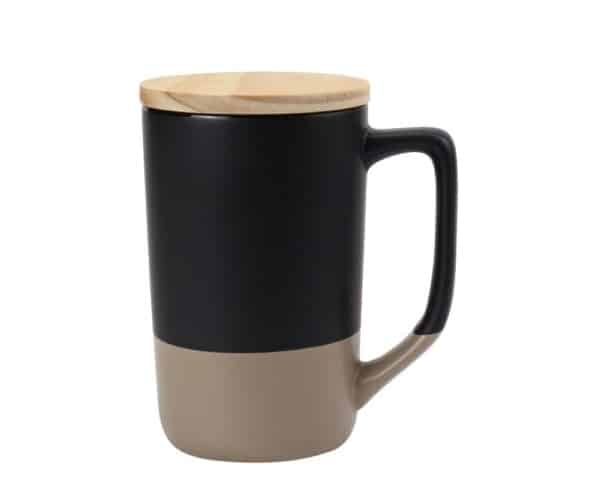 Ceramic Mug with Clay Bottom