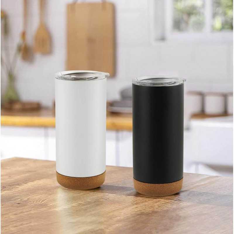 Coffee Tumbler with Cork Base