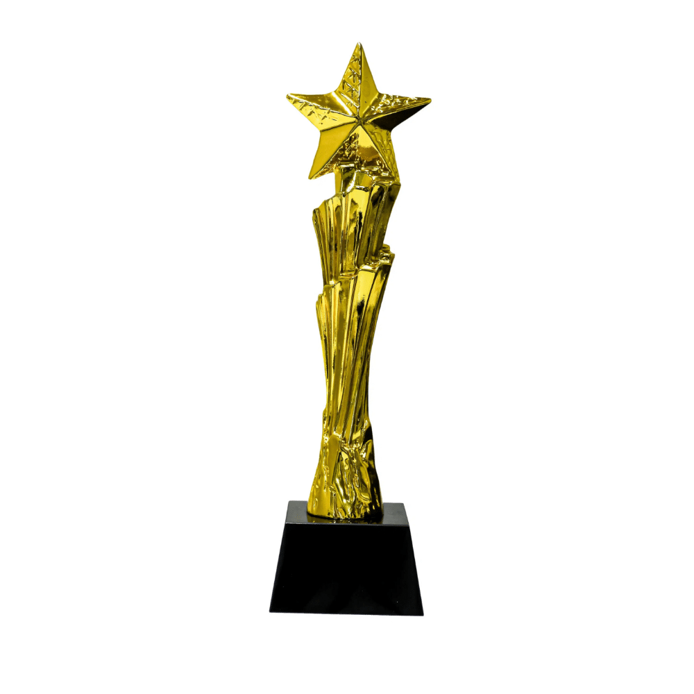 Gold Star Achievement Trophy