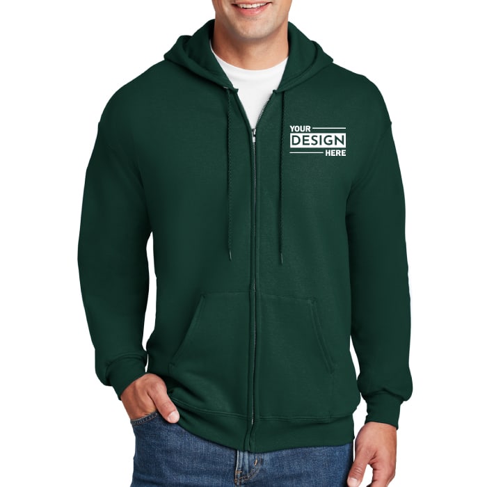 Oversized Zipper Hoodie.