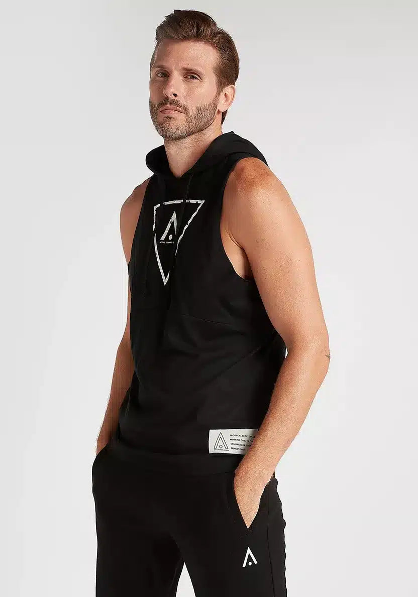 Sleeveless Hoodie.