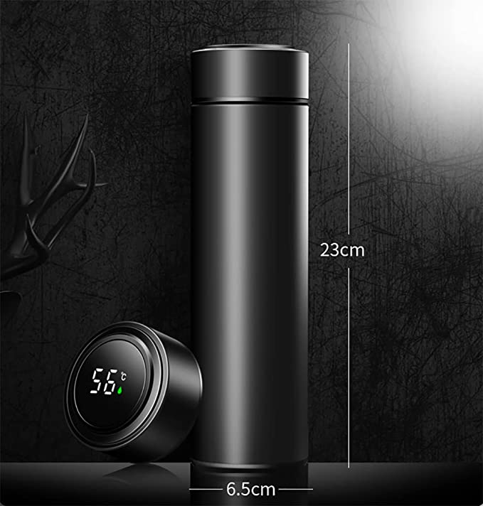 Smart Insulated Bottle with Temperature LED