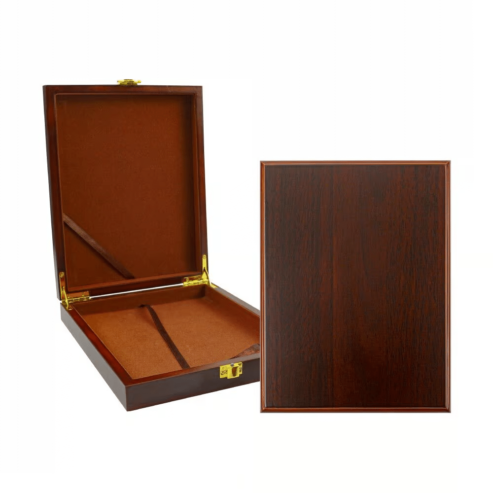 Premium Wooden plaque.