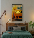 Bold Dodge Challenger Neon Wall Art