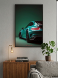Porsche GT3 RS Neon Wall Art