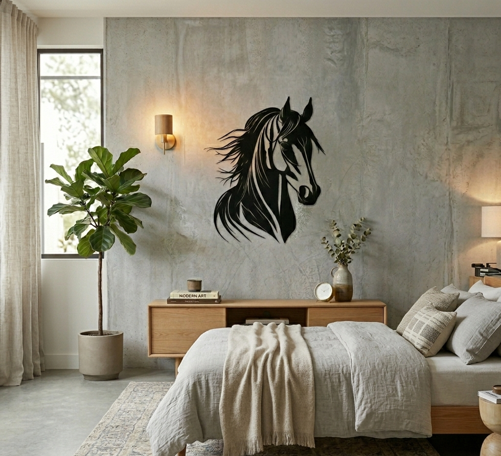 Horse Acrylic Wall Art – Contemporary Statement Décor