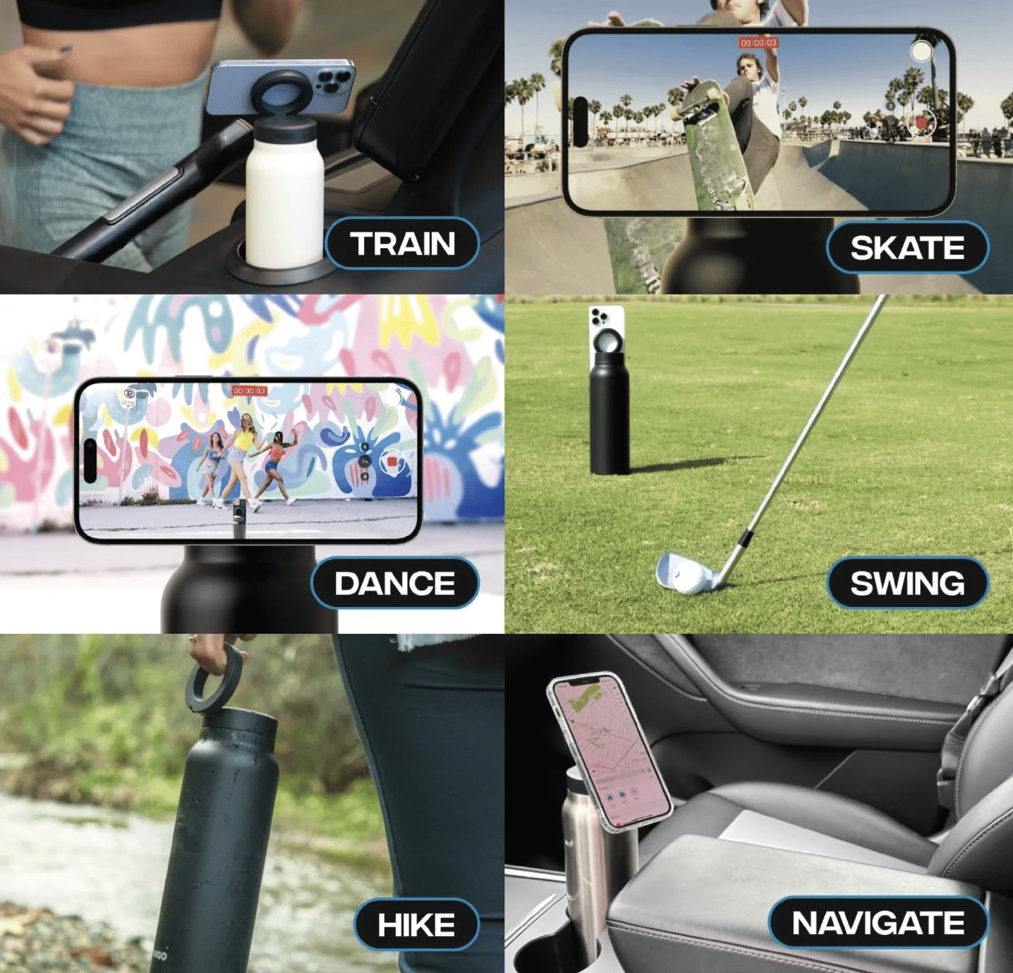 Tripod Sipper Bottle