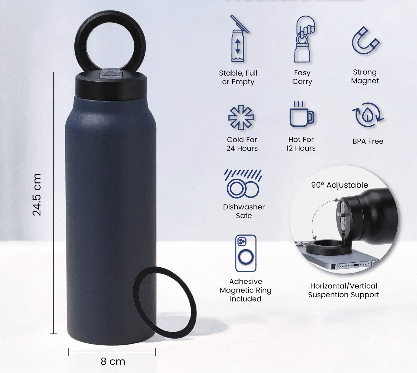 Tripod Sipper Bottle