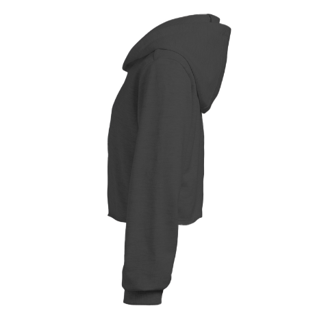 Crop Top Hoodie Activewear.