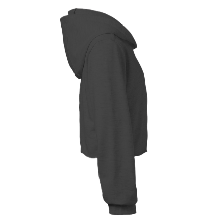 Crop Top Hoodie Activewear.