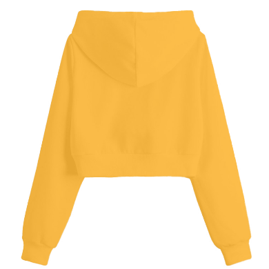 Crop Top Hoodie Activewear.