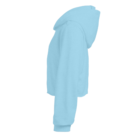 Crop Top Hoodie Activewear.