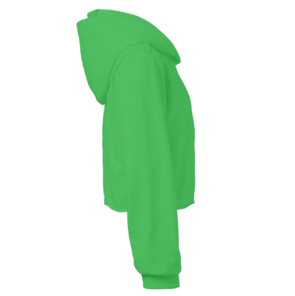 Crop Top Hoodie Activewear.