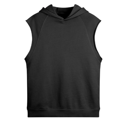 Sleeveless Hoodie.