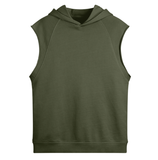 Sleeveless Hoodie.