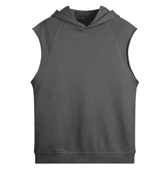 Sleeveless Hoodie.