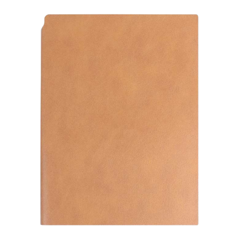 Soft Leather A5 Notebook.