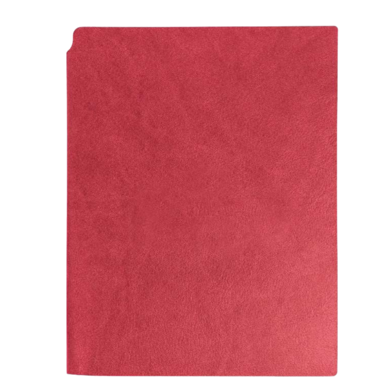 Soft Leather A5 Notebook.