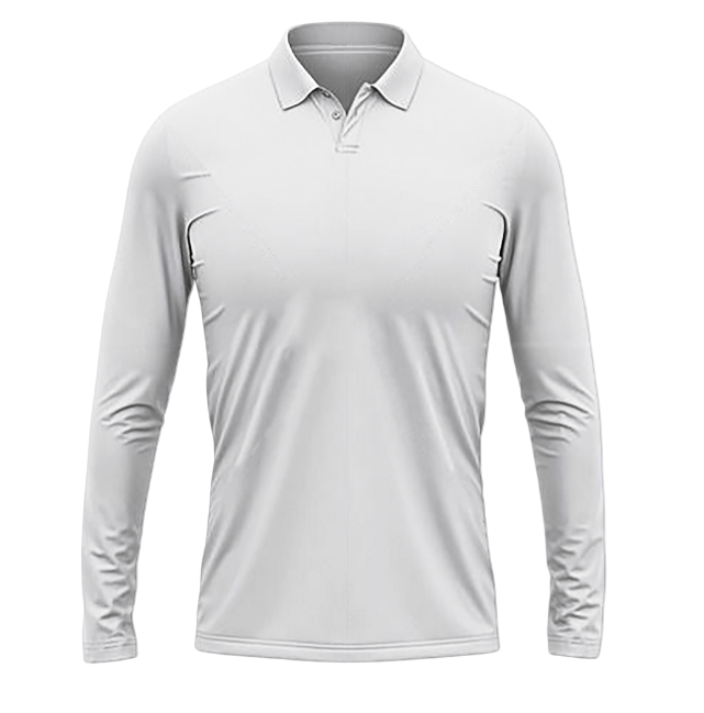 Long Sleeve Polo Shirt.