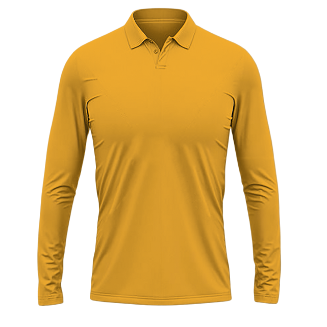 Long Sleeve Polo Shirt.