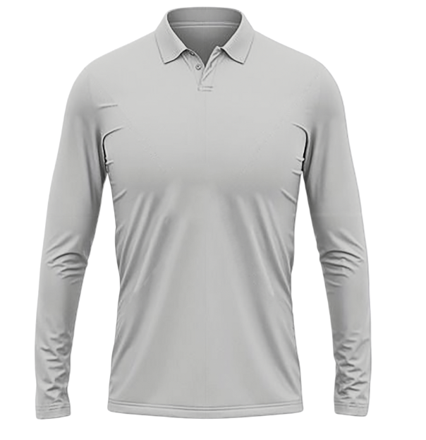 Long Sleeve Polo Shirt.
