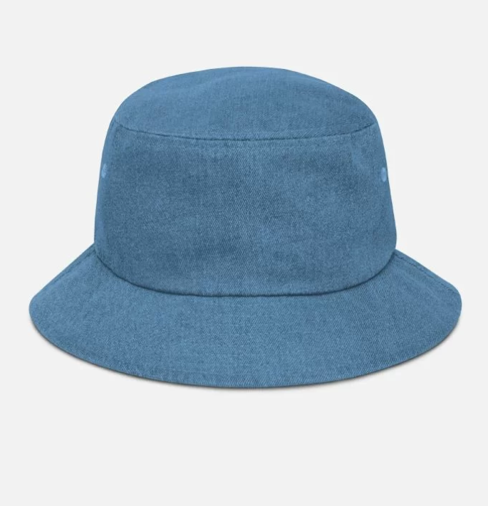 Denim Bucket Hat.
