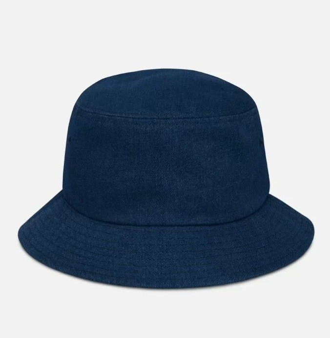 Denim Bucket Hat.
