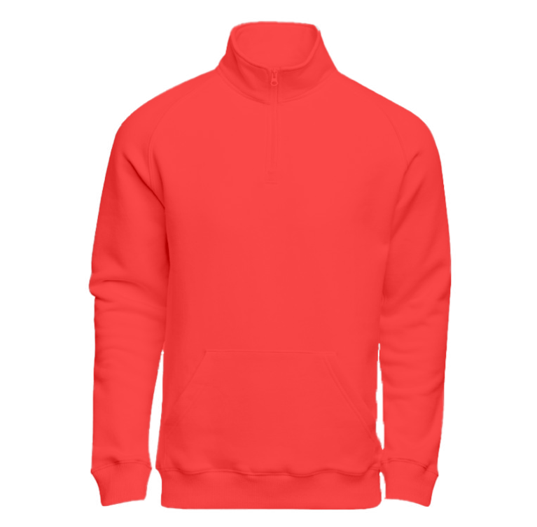 Quarter Zip Pullover.