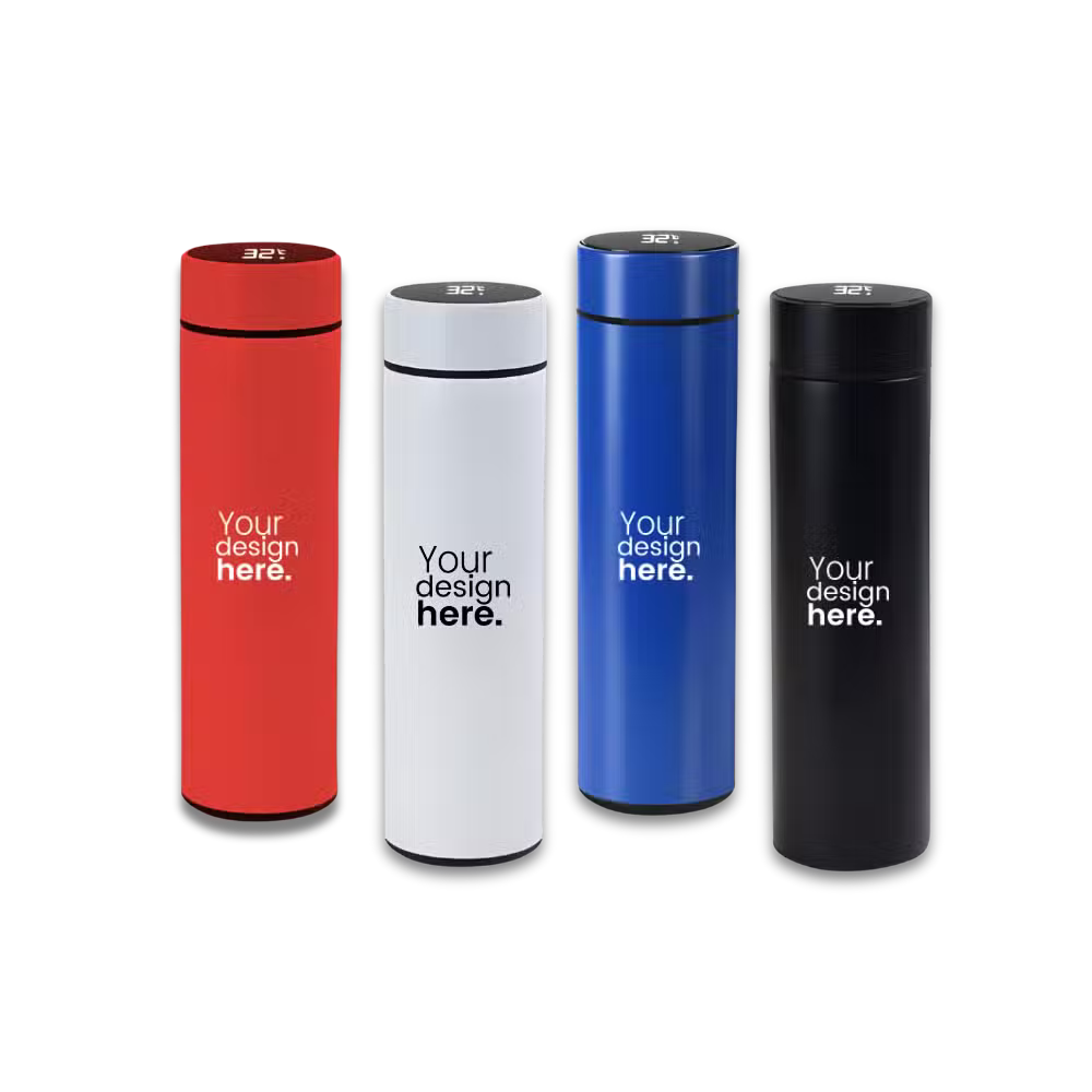 Smart Insulated Bottle with Temperature LED
