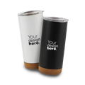 Coffee Tumbler with Cork Base.