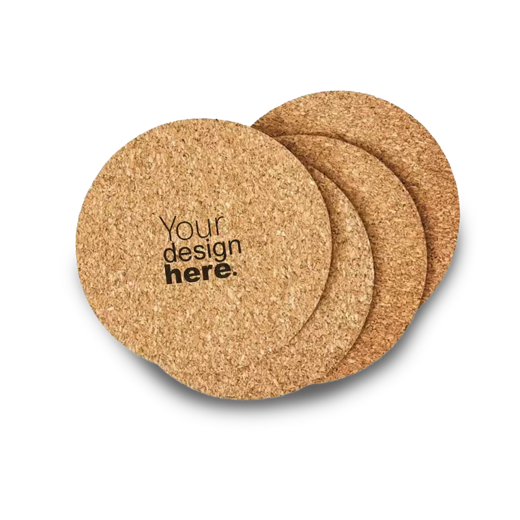 Custom Cork Tea Coasters