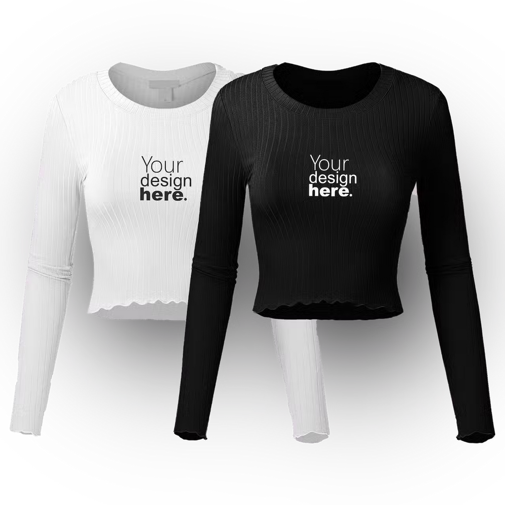 Long Sleeve Crop Top