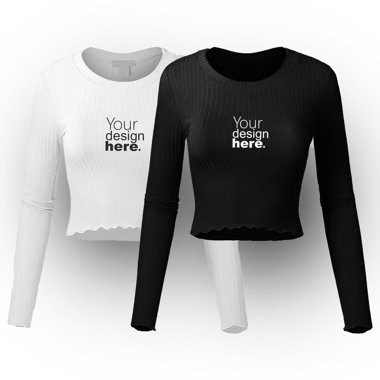 Long Sleeve Crop Top