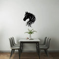 Majestic Horse Head Acrylic Wall Art