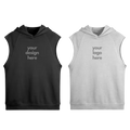 Sleeveless Hoodie.