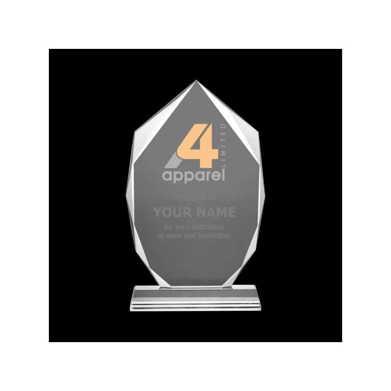 Wide Flame Crystal Award.